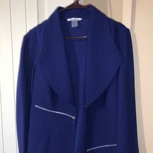 Peter Nygard blue ladies blazer size Medium